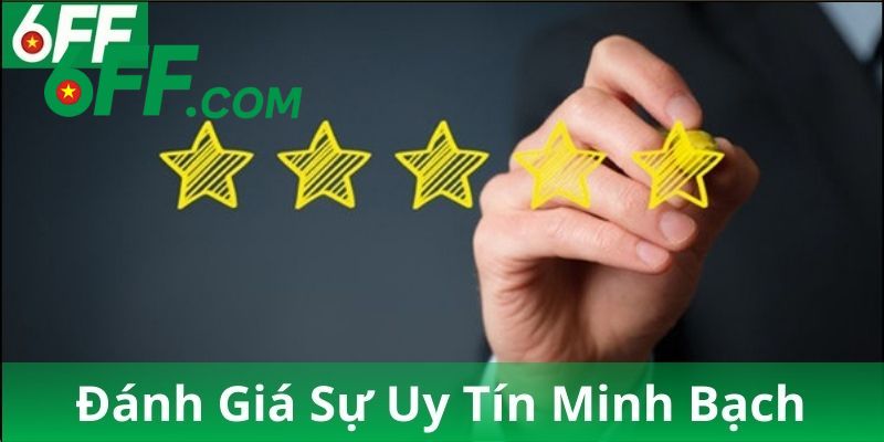 Tin đồn cho rằng 6FF lừa đảo là hoàn toàn sai sự thật vì nhà cái đảm bảo tính hợp pháp
